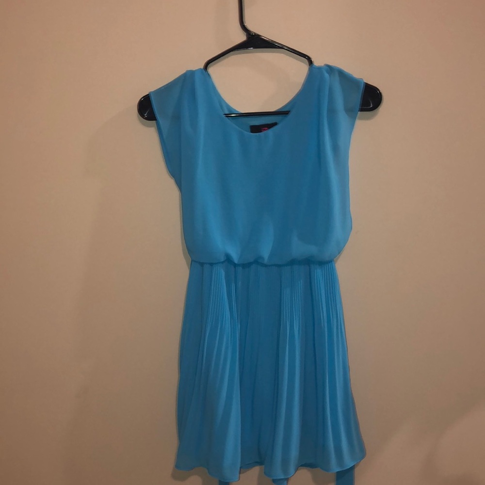 Blue dress